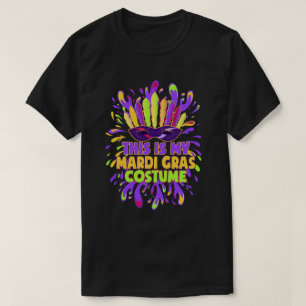 Camiseta Este es mi fiesta mardi gras disfrazado de carnava