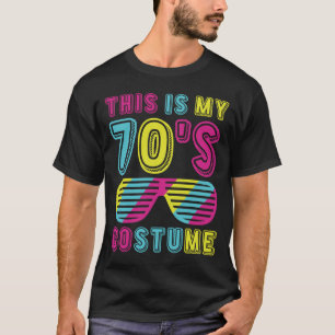 Camiseta Este es mi Fiesta retro de disfraces de 70 años