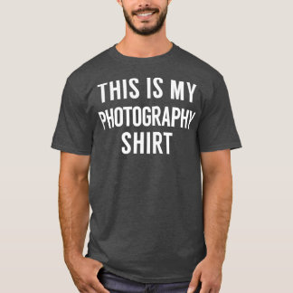 Camiseta Este Es Mi Fotógrafo De Fotografía