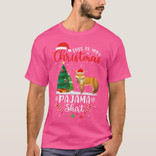 Camiseta Este es mi Fox navideño navideño