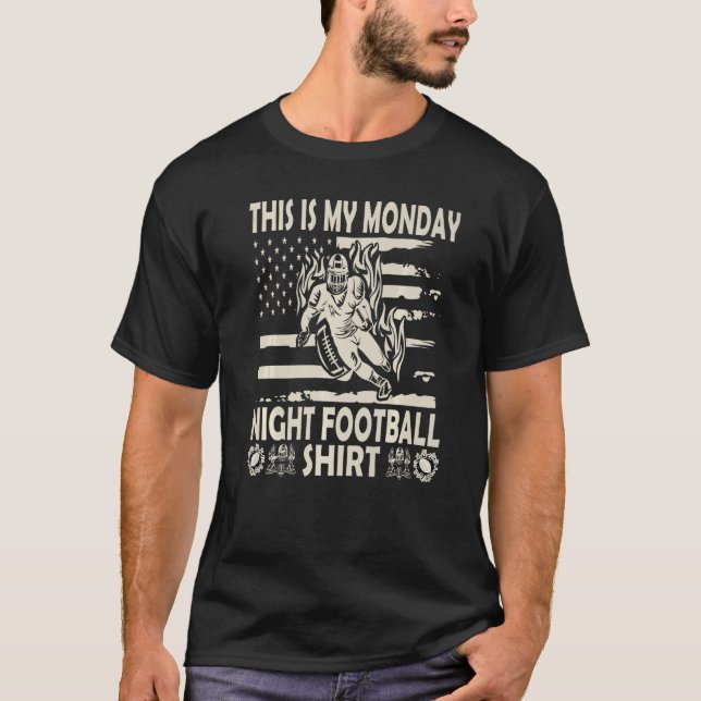 Camiseta Este Es Mi Fútbol Noche Lunes (Anverso)