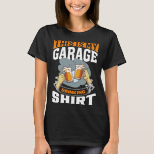 Camiseta Este Es Mi Garage Beer Beer Beer 1