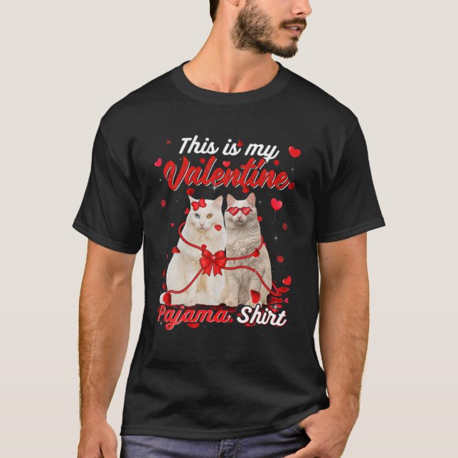 Camiseta Este Es Mi Gato De Valentina Pajama Turco Angora (Anverso)