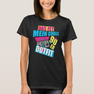 Camiseta Este es mi genial atuendo de los 90 Ropa vintage f