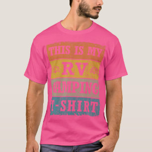 Camiseta Este Es Mi Glampin De Amor Retro De Rv Camping