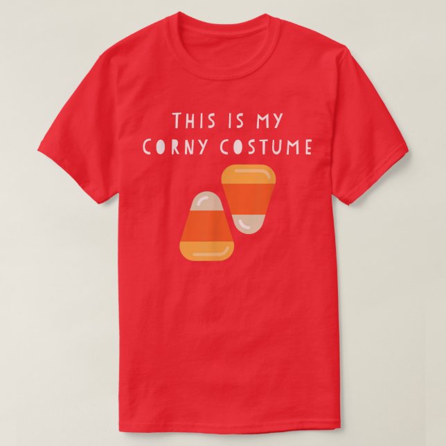 Camiseta Este es mi gracioso Candy Corn Halloween (Diseño del anverso)