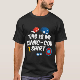 Camiseta Este Es Mi Gracioso Recolector De Historietas Comi