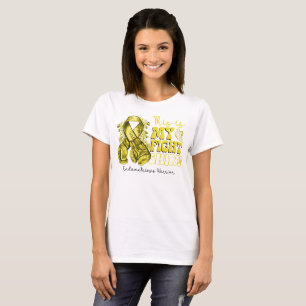 Camiseta Este es mi guerrero de la lucha contra la endometr