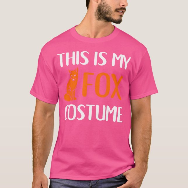 Camiseta Este Es Mi Halloween Gracioso De Fox (Anverso)