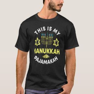 Camiseta Este Es Mi Hanukkah Pajamakah Chanukah Pajama