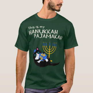 Camiseta Este es mi Hanukkah Pajamakah hanukkah divertido p