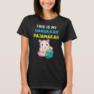 Camiseta Este Es Mi Hanukkah Pajamakah Judah Menorah Chanu