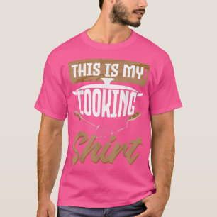 Camiseta Este Es Mi Hobby Culinario Cocinero Chef