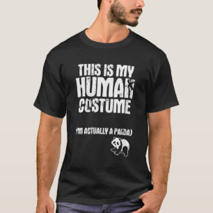 Camiseta Este Es Mi Hu, En Realidad Soy Un Panda.
