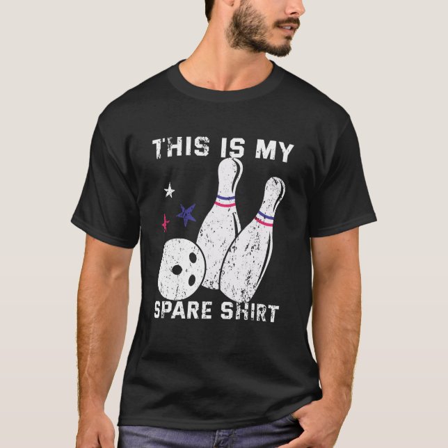 Camiseta Este Es Mi Huelga De Bolas De Camisas De Repuesto (Anverso)