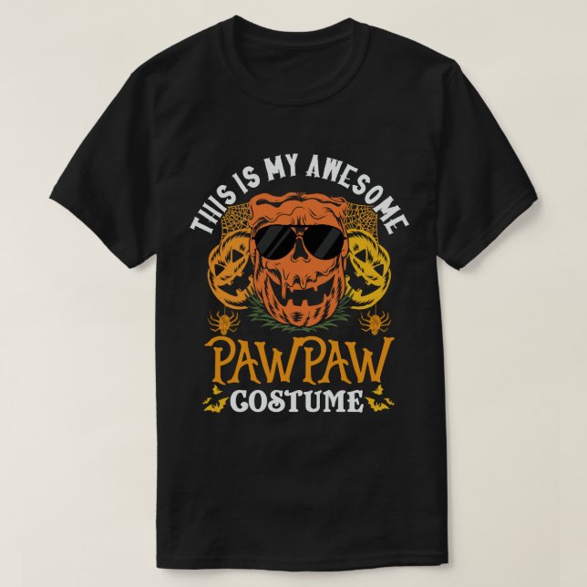 Camiseta Este Es Mi Increíble Abuelo De Vestido De Pawpaw (Diseño del anverso)