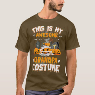 Camiseta Este Es Mi Increíble Abuelo Disfrazado De Calabaza