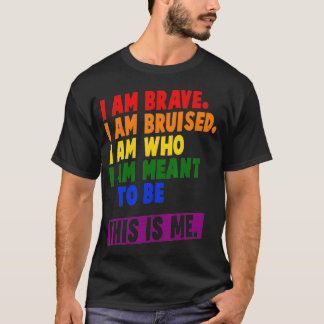 Camiseta Este Es Mi Inspirador Orgullo LGBT 