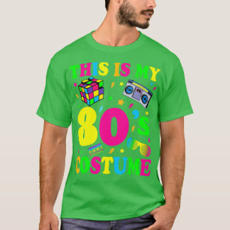Camiseta Este es mi juego de disfraces de los 80 Regalos Oc