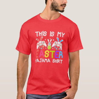 Camiseta Este Es Mi Juego De Videojuegos De Pascua De Pajam