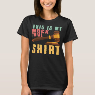 Camiseta Este es mi juicio simulador para abogados y estudi