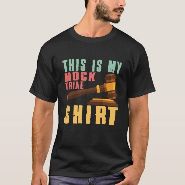 Camiseta Este es mi juicio simulador para abogados y estudi (Anverso)
