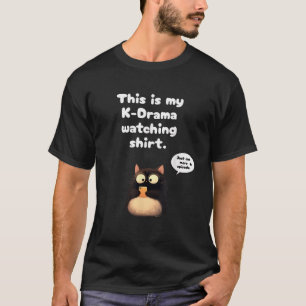 Camiseta Este es mi Kdrama viendo K Drama Merch Coreano Mío