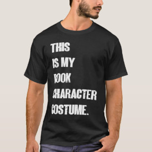Camiseta Este Es Mi Lector De Lectura De Disfraces De Carac