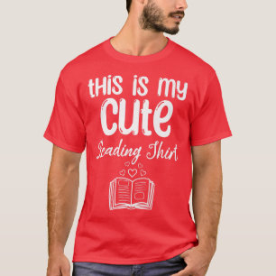Camiseta Este es mi libro de lectura más lindo, libro de li