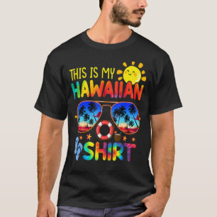 Camiseta Este Es Mi Línea De Playa De Hawaii Luau Aloha Haw