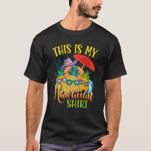 Camiseta Este Es Mi Luau Al De Pineapple De Playa De Hawái