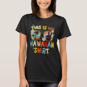 Camiseta Este Es Mi Luau Hawaiano Aloha Hawaii Playa Groov