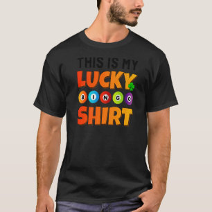 Camiseta Este Es Mi Lucky Bingo Shirgo Player Funny Bi