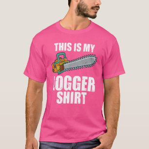 Camiseta Este Es Mi Lumberjack Woodwoker