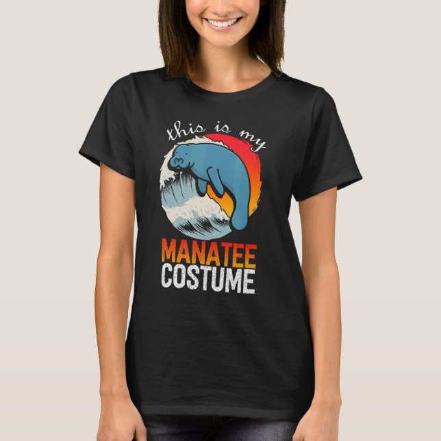 Camiseta Este Es Mi Manatee De Vaca De Mar (Anverso)
