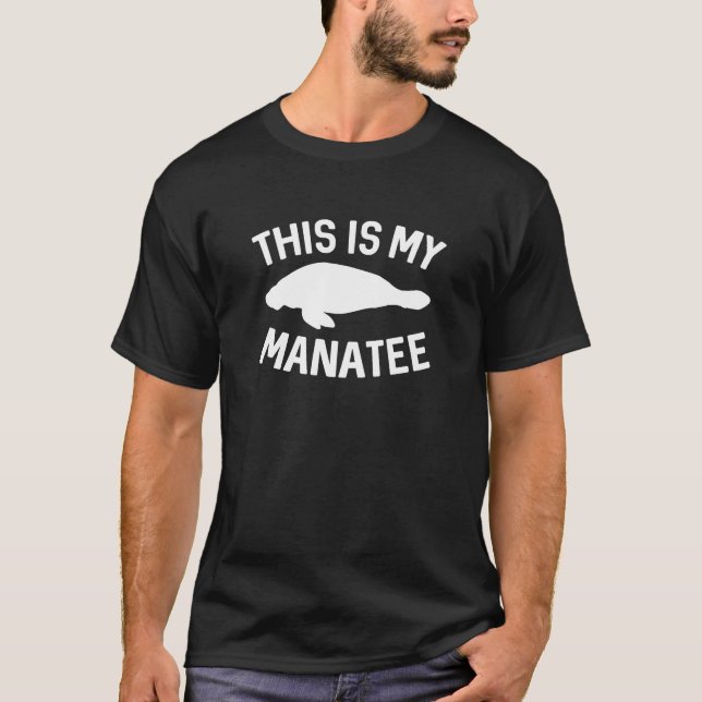 Camiseta Este Es Mi Manatí (Anverso)
