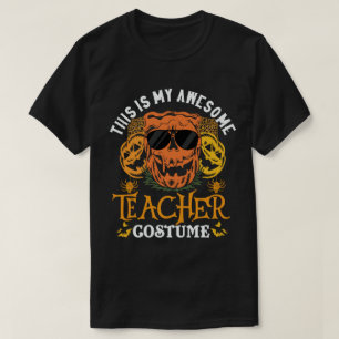 Camiseta Este es mi maravilloso disfraz de profesor diverti
