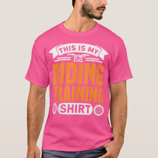 Camiseta Este Es Mi Motocicleta De Entrenamiento De Conducc