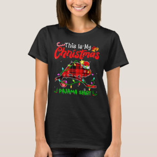 Camiseta Este Es Mi Navidad Chameleon Pajama Buffalo Pla