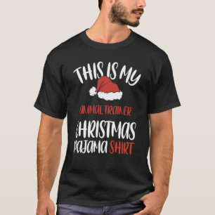 Camiseta Este Es Mi Navidad De Entrenadores De Animales Paj