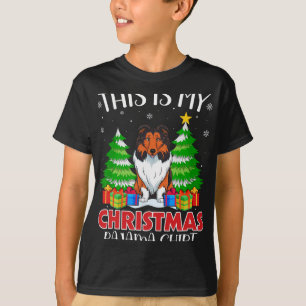 Camiseta Este Es Mi Navidad Pajama Collie Dog Xmas Pjs