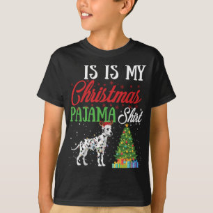 Camiseta Este Es Mi Navidad Pajama Dalmatian Lover Dog Gi