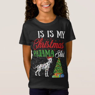 Camiseta Este Es Mi Navidad Pajama Dalmatian Lover Dog Gi