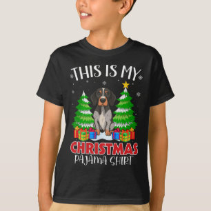Camiseta Este Es Mi Navidad Pajama English Pointer Dog Xm