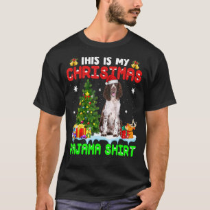 Camiseta Este Es Mi Navidad Pajama English Springer Span