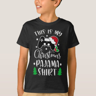 Camiseta Este es mi Navidad Pajama Funny Video Game Chris