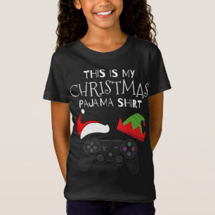 Camiseta Este Es Mi Navidad Pajama Gamer