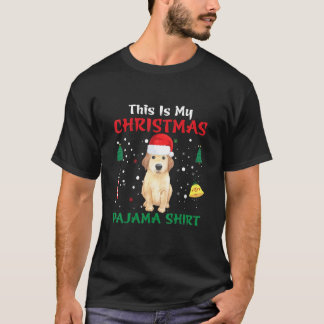 Camiseta Este Es Mi Navidad Pajama Golden Retriever Dog