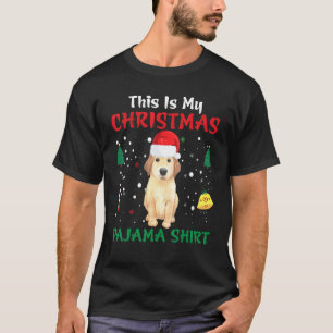 Camiseta Este Es Mi Navidad Pajama Golden Retriever Dog