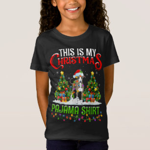 Camiseta Este Es Mi Navidad Pajama Italiano Greyhound Dog
